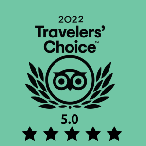Travelers’ Choice Award 2022 (previously Certificate of Excellence)